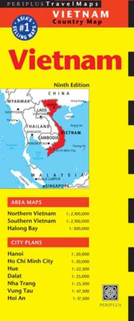 Vietnam Travel Map Ninth Edition