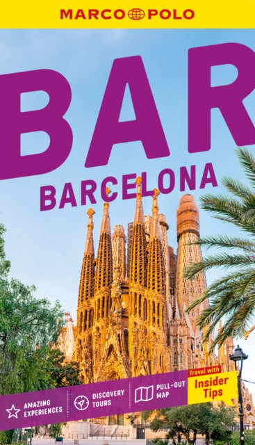 Marco Polo Barcelona Pocket Travel Guide: Pull-out Map | Local Knowledge | Covers: Sagrada Familia, La Rambla, Barri Gotic and more