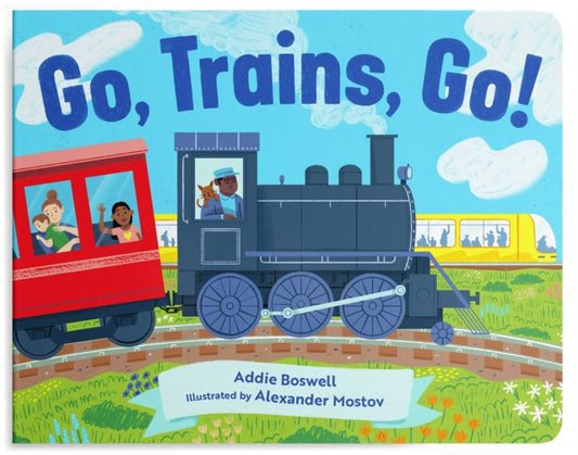 Go, Trains, Go! A Train Book for Toddlers 1-3: Train Books for Toddlers 1-3