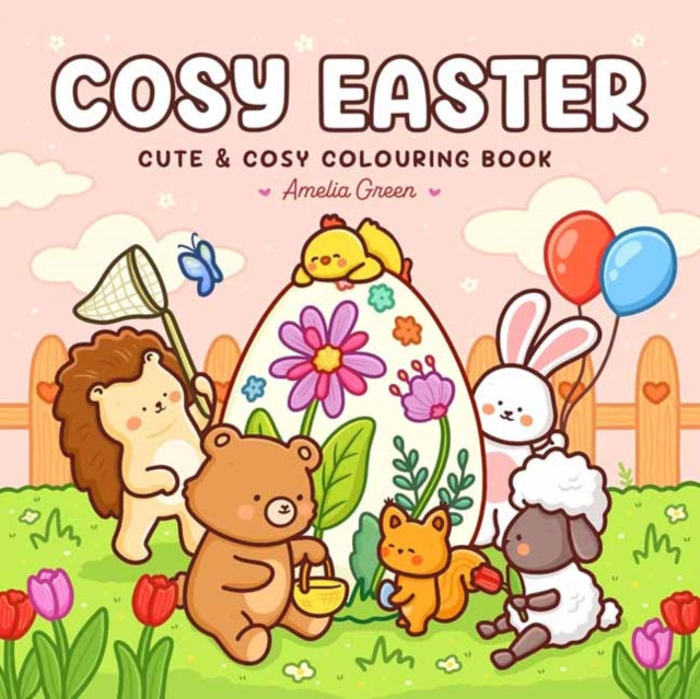 Cosy Easter: Cute & cosy colouring book