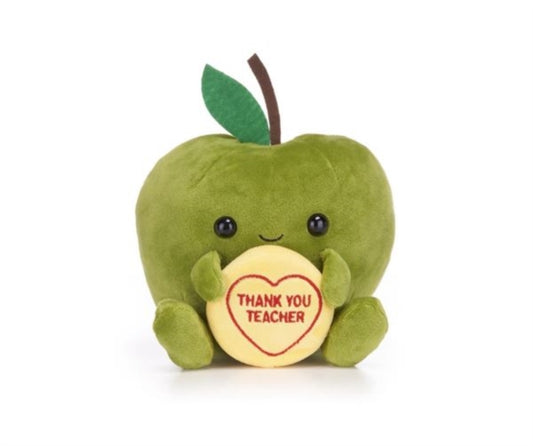 Love Hearts Apple 18Cm (7") Thank You Teacher
