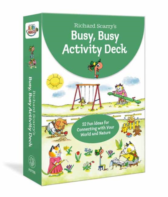Richard Scarry's Busy, Busy Activity Deck: 52 Fun Ideas for Connecting with Your World and Nature