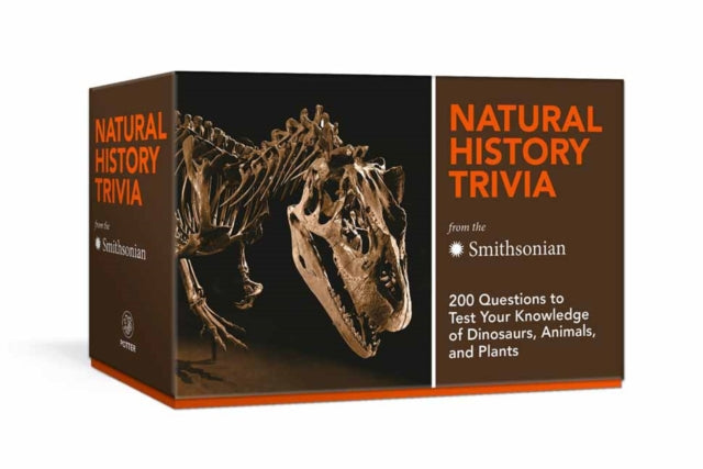 Natural History Trivia from the Smithsonian: Trivia Cards: 200 Questions to Test Your Knowledge of Dinosaurs, Animals, and Plants