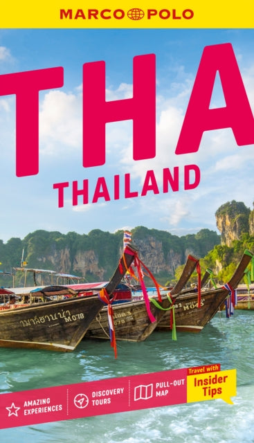 Marco Polo Thailand Pocket Travel Guide | Pull-out Map | Local Knowledge: Covers: Bangkok, Chiang Mai, Krabi and more