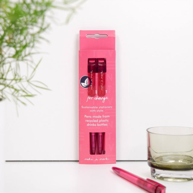 Make a Mark Recycled Pens - Pink