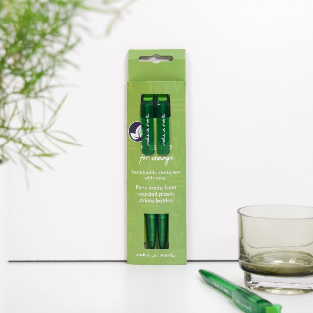 Make a Mark Recycled Pens - Green