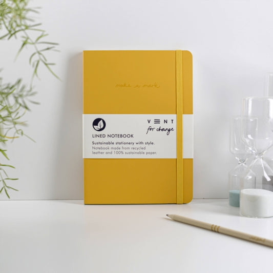 A5 Make a Mark - Mustard Yellow Notebook