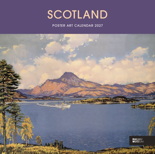 Scotland Poster Art NRM Wiro Wall