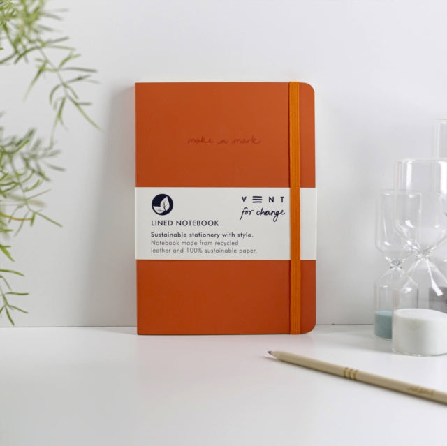 A5 Make a Mark - Burnt Orange Notebook