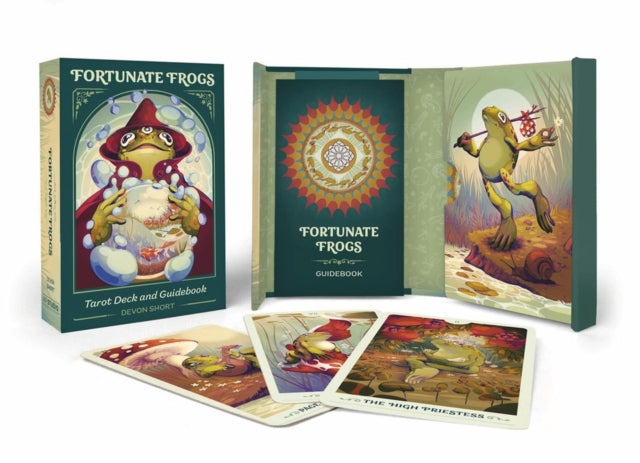 Fortunate Frogs: Tarot Deck and Guidebook