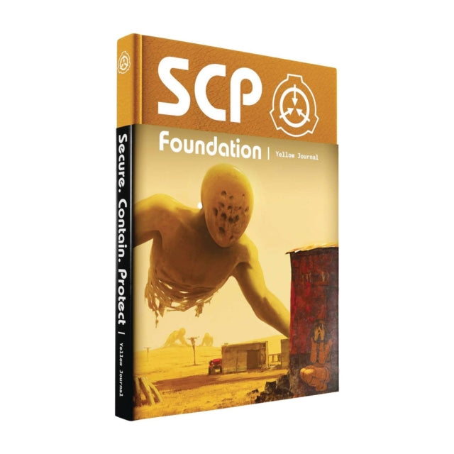 SCP Foundation Artbook Yellow Journal Hardcover Edition