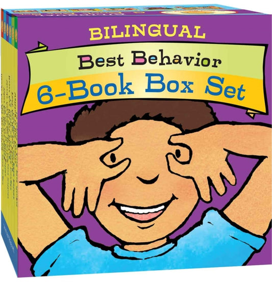 Best Behavior® Bilingual 6-Book Box Set (Hands Are Not for Hitting, Feet Are Not for Kicking, Voices Are Not for Yelling, Waiting Is Not Forever, Words Are Not for Hurting, and Noses Are Not for Picking)