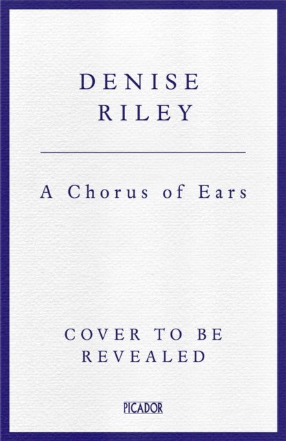A Chorus of Ears: On 'the voice of the poem'