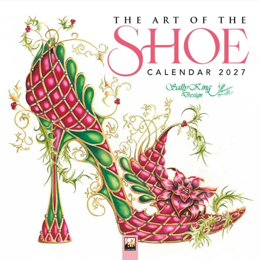Sally King Design: The Art of the Shoe Mini Wall Calendar 2027 (Art Calendar)