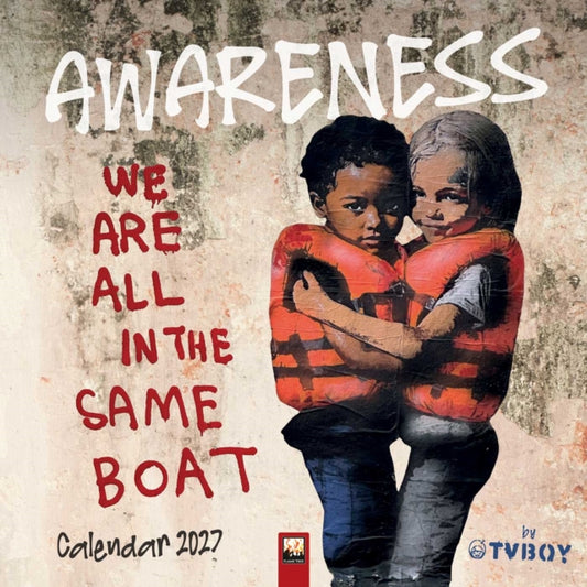 TVBOY: Awareness Wall Calendar 2027 (Art Calendar)