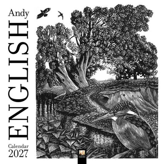 Andy English Wall Calendar 2027 (Art Calendar)