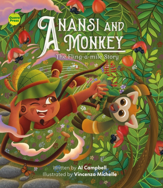 Anansi and Monkey: The Fling-a-mile Story
