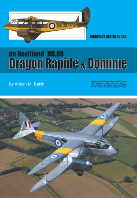 Dragon Rapide & Dominie: Warpaint Book no 135