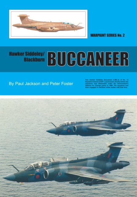 Hawker Siddeley/blackburn Buccaneer: Warpaint Series no 2