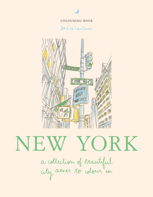 Zoe de Las Cases New York: A collection of beautiful city scenes to colour in