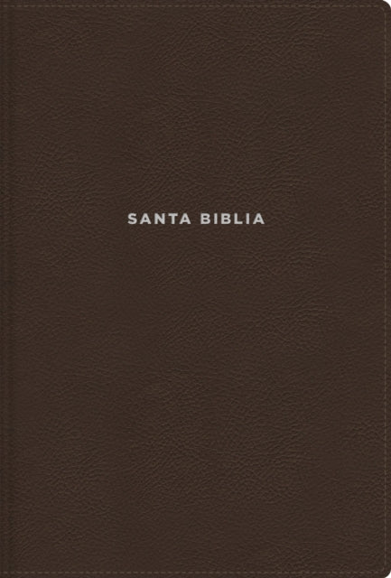 NVI, Biblia de Estudio actualizada, Revision 2022, Leathersoft, Cafe, Letra grande, Interior a color, Palabras de Jesus en Rojo, con Indice, Comfort Print