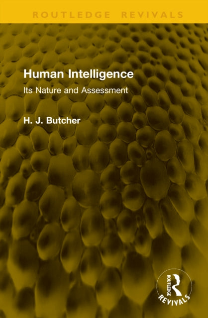 Human Intelligence: Its Nature and Assessment