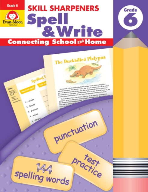 Skill Sharpeners: Spell & Write Grade 6+