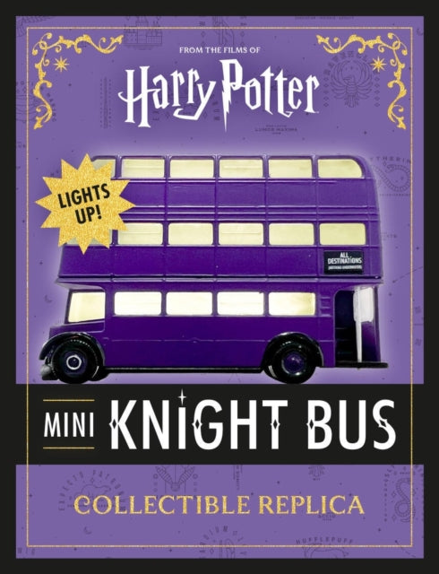 Harry Potter Mini Knight Bus Collectible Replica: Lights up!