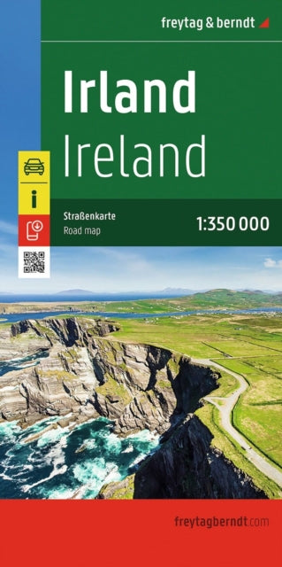 Ireland Road Map: 1:350,000 scale