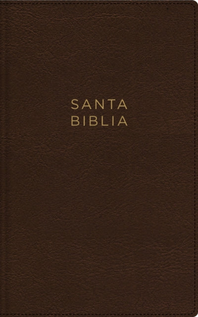 NBLA, Santa Biblia, Ultrafina, Letra grande, Leathersoft, Cafe, Palabras de Jesus en rojo