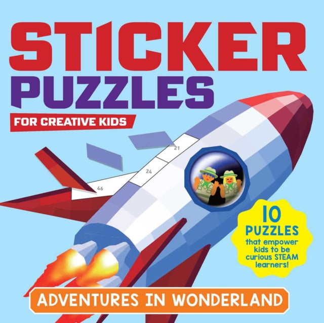 STICKER PUZZLES; ADVENTURES IN WONDERLAND: For Creative Kids