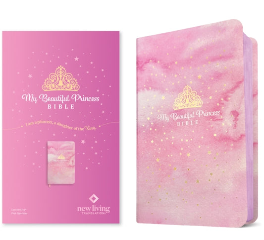 My Beautiful Princess Bible NLT (Leatherlike, Pink Sparkles): New Living Translation, My Beautiful Princess, Pink Sparkles Leatherlike, With Ribbon Marker