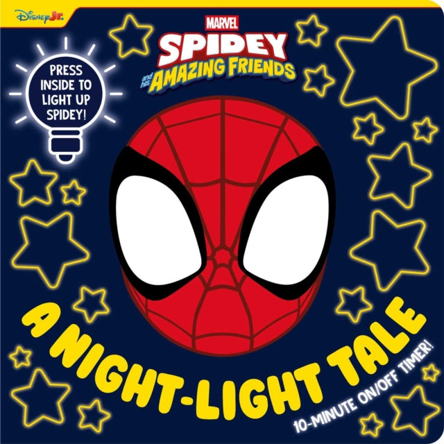 Marvel Spidey & His Amazing Friends: A Night-Light Tale: Press Spidey for a 10-Minute Night-Light Storytime