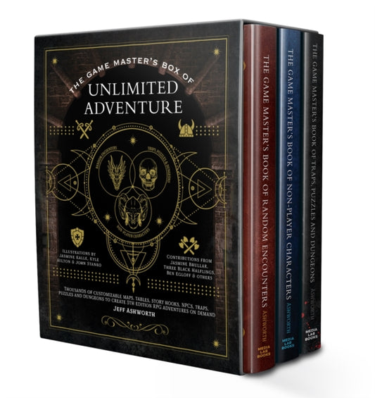 The Game Master's Box of Unlimited Adventure: Thousands of unforgettable maps, tables, story hooks, NPCs, traps, puzzles and dungeon chambers to create 5th edition RPG adventures on demand