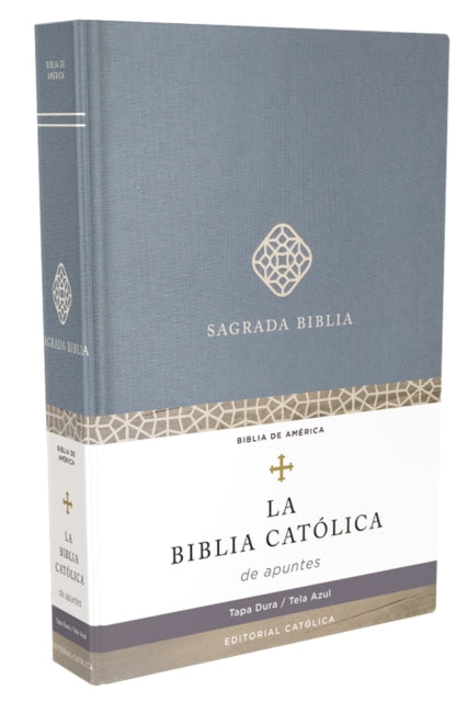 Biblia Catolica de apuntes, Tapa dura/tela, Azul, Comfort Print