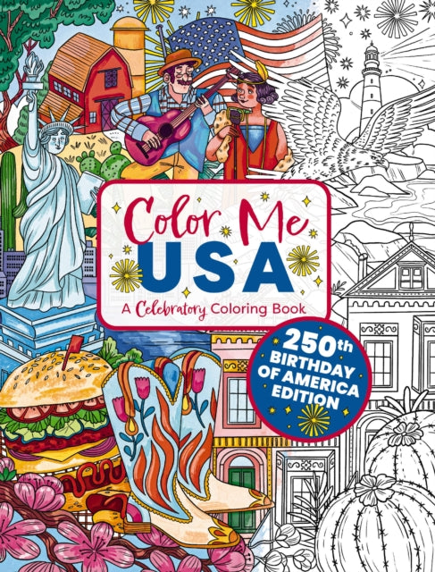 Color Me USA: A Celebratory Coloring Book