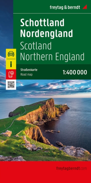 Scotland - North England, Road map 1:400.000