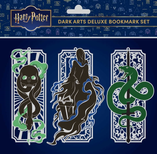 Harry Potter: Dark Arts Deluxe Bookmark Set (Set of 3)