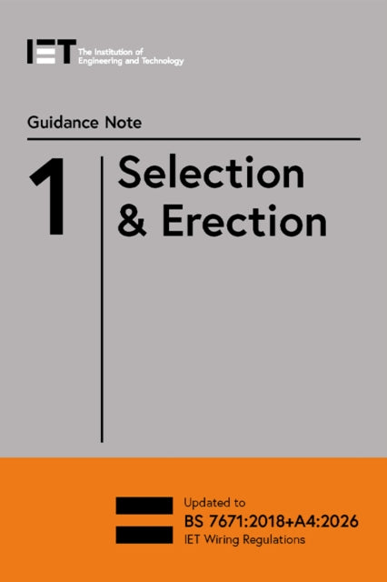 Guidance Note 1: Selection & Erection