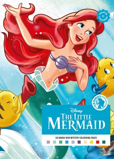 Mystery Colouring - Film Moments The Little Mermaid: Colour the numbers and reveal the picture!