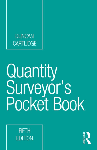 Quantity Surveyor's Pocket Book