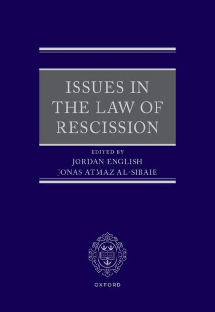 Issues in the Law of Rescission