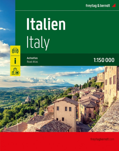 Italy Road Atlas: 1:150,000 scale
