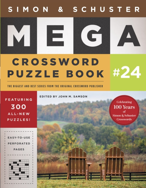 Simon & Schuster Mega Crossword Puzzle Book #24