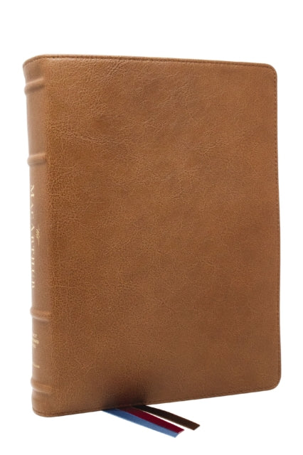 LSB, MacArthur Study Bible, Brown Premium Goatskin Leather, Comfort Print: Unleashing God's Truth One Verse at a Time (Holy Bible, Legacy Standard Bible)