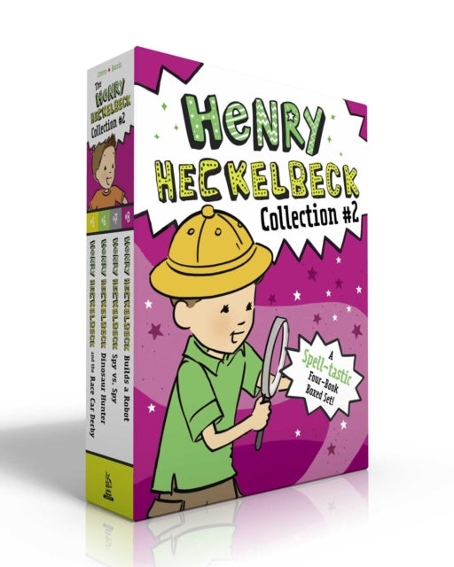 Henry Heckelbeck Collection #2 (Boxed Set): Henry Heckelbeck and the Race Car Derby; Henry Heckelbeck Dinosaur Hunter; Henry Heckelbeck Spy vs. Spy; Henry Heckelbeck Builds a Robot