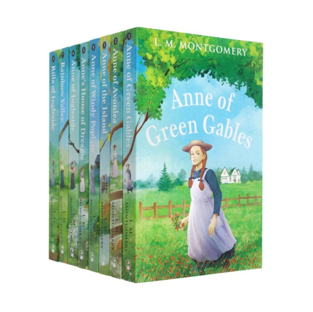 The Complete Collection Anne Of Green Gables 8 Books Set: Anne Of Green Gables, Anne Of Avonlea, Anne Of The Island, Anne Of Windy Poplars, Anne's House Of Dreams, Anne Of Ingleside, Rainbow Valley & Rilla Of Ingleside