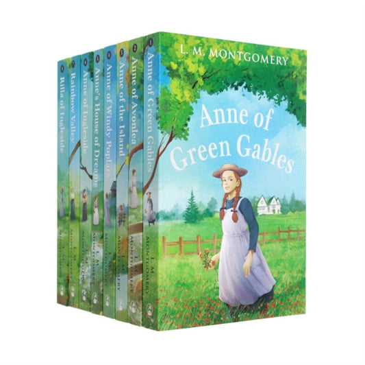 The Complete Collection Anne Of Green Gables 8 Books Set: Anne Of Green Gables, Anne Of Avonlea, Anne Of The Island, Anne Of Windy Poplars, Anne's House Of Dreams, Anne Of Ingleside, Rainbow Valley & Rilla Of Ingleside