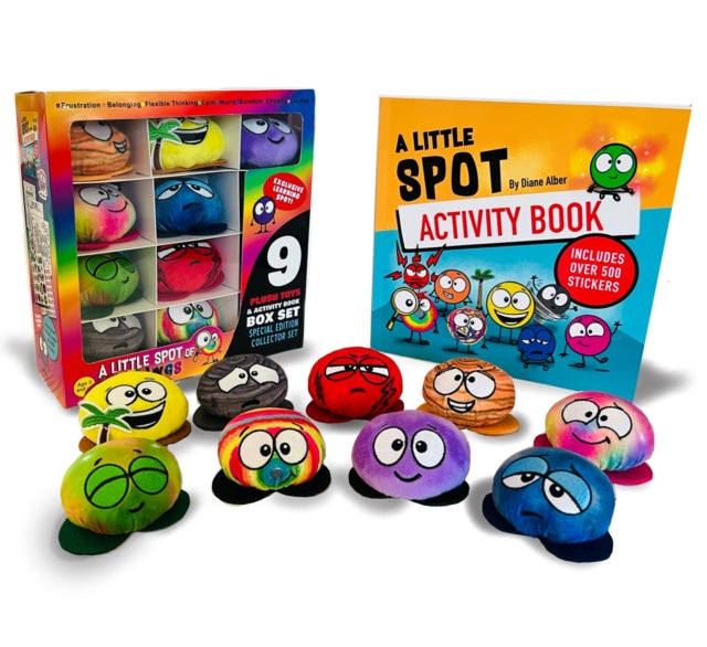 A Little SPOT of Feelings 9 Plush Toys with Activity Book Box Set