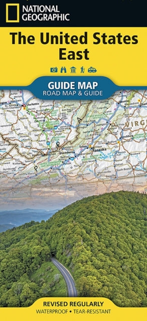 United States: East Guide Map - National Geographic: Road Map and Guide